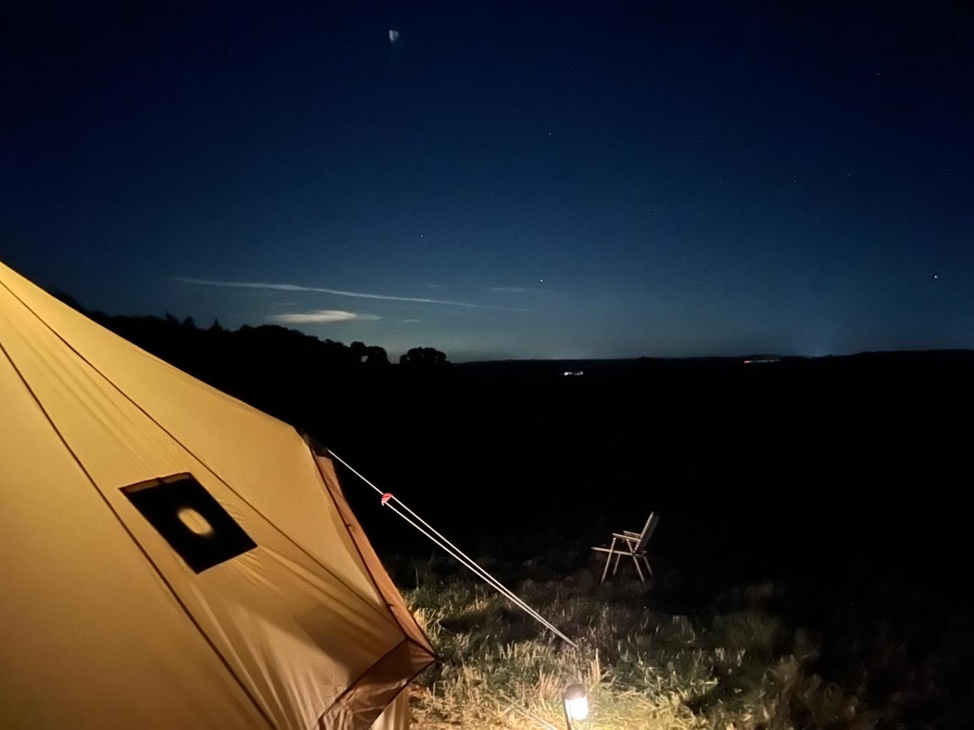 Bell Tent 4M And 7M Fossewold Cotswold Camping Moreton-in-Marsh Exterior foto