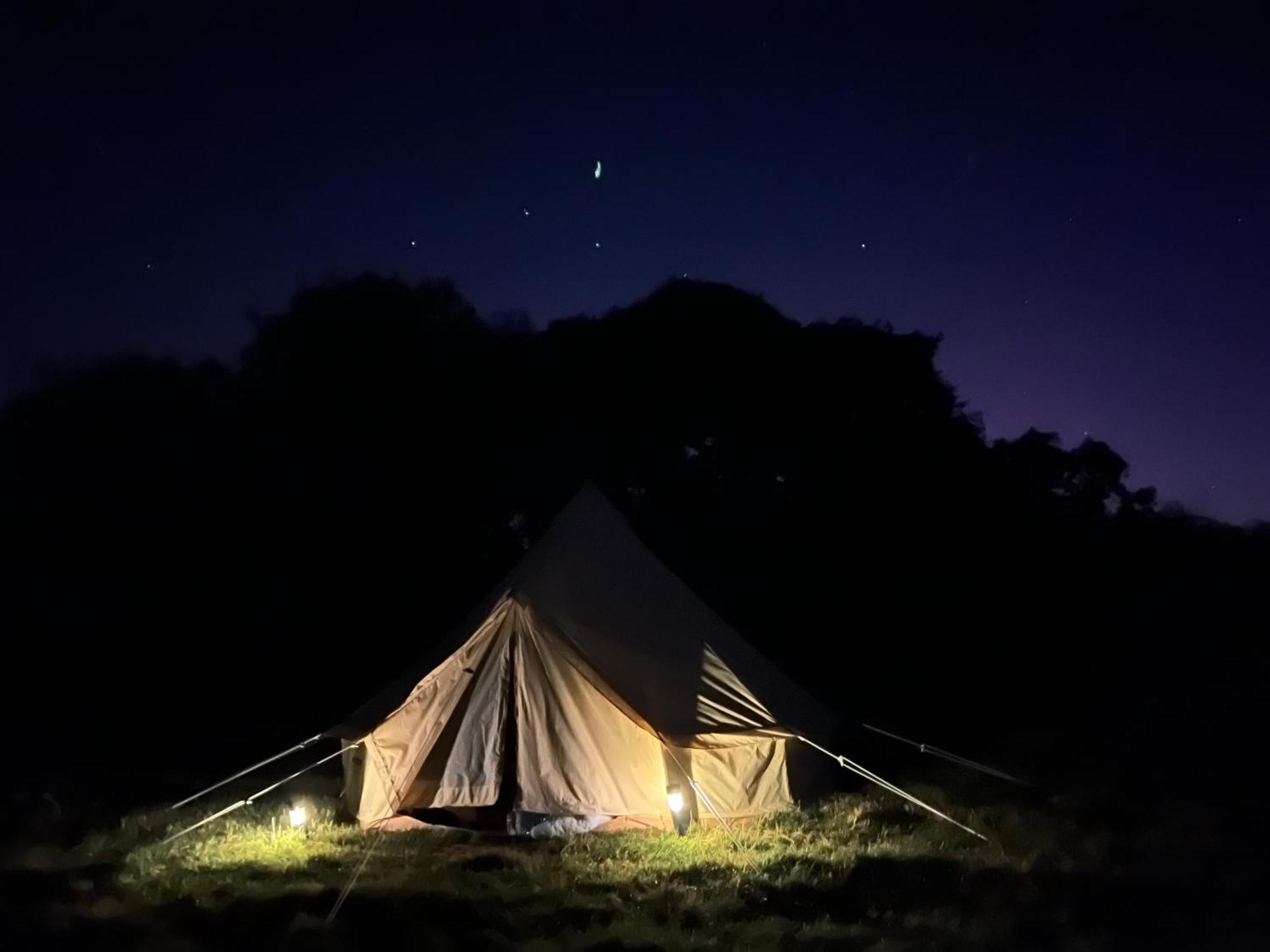 Bell Tent 4M And 7M Fossewold Cotswold Camping Moreton-in-Marsh Exterior foto