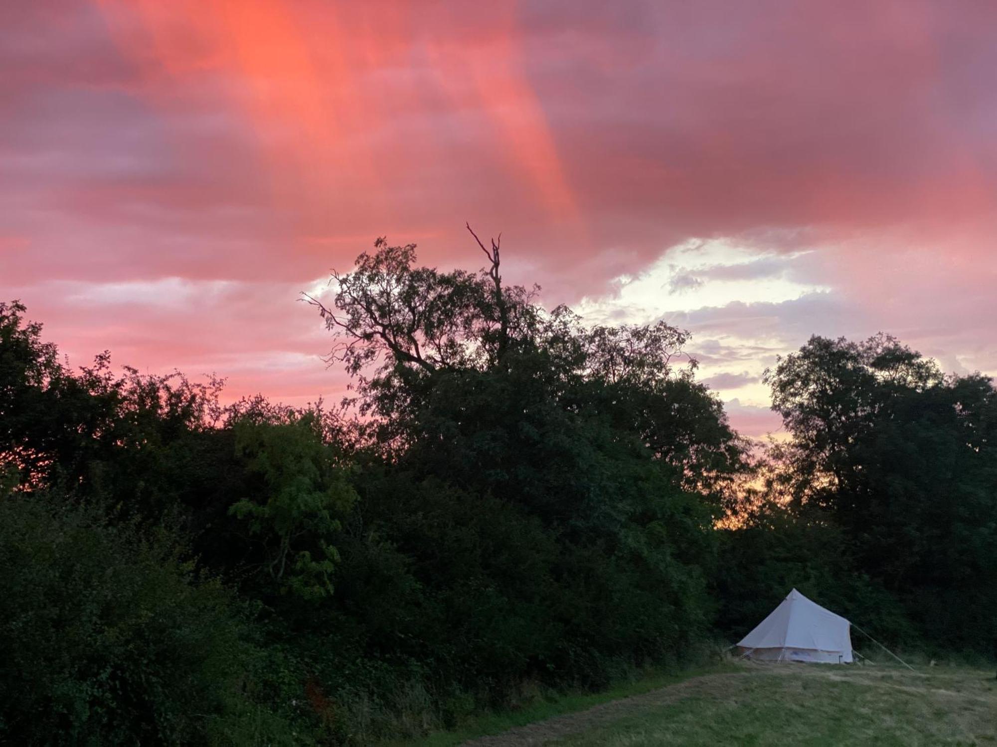 Bell Tent 4M And 7M Fossewold Cotswold Camping Moreton-in-Marsh Exterior foto